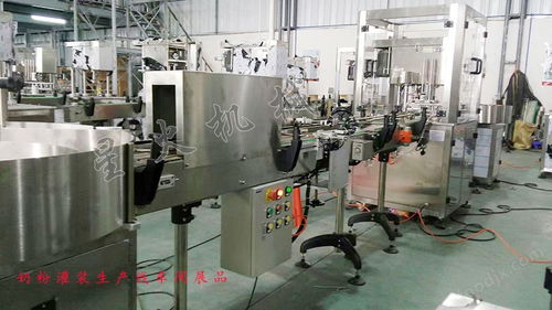 奶粉罐裝生產(chǎn)線 蛋白粉罐裝聽裝生產(chǎn)線